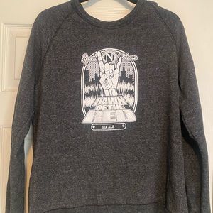 Heather grey Ninkasi Brewing sweatshirt